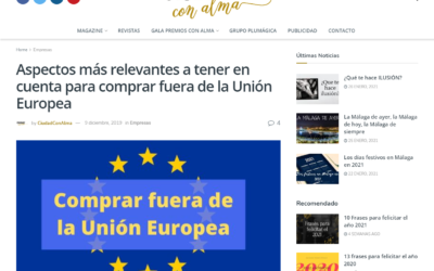 Comprar fuera de la Unión Europea – Ciudad con Alma