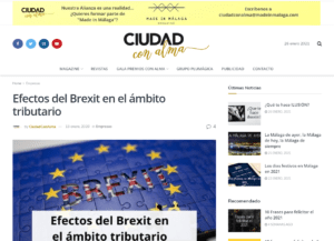 Efectos del Brexit en el ámbito tributario