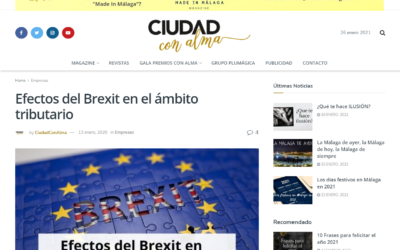 Efectos del Brexit en el ámbito tributario – Ciudad con Alma