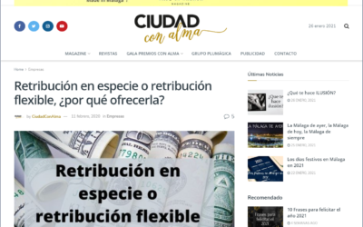 Retribución en especie o retribución flexible – Ciudad con Alma