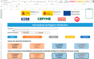 Excel para registro retributivo