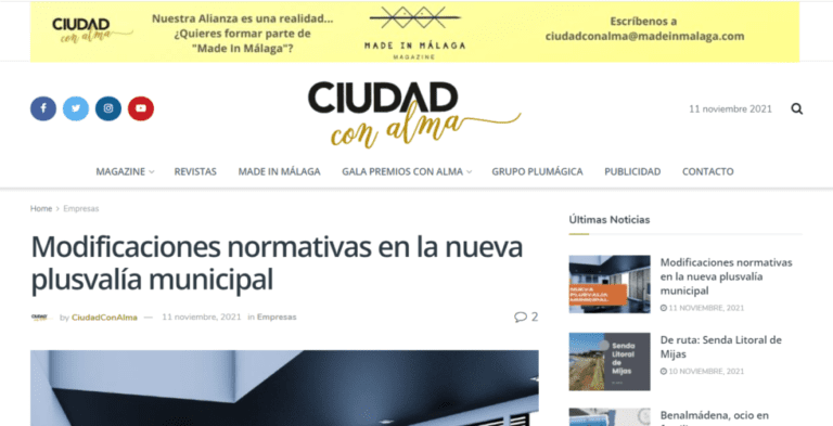 Modificaciones normativas plusvalía municipal