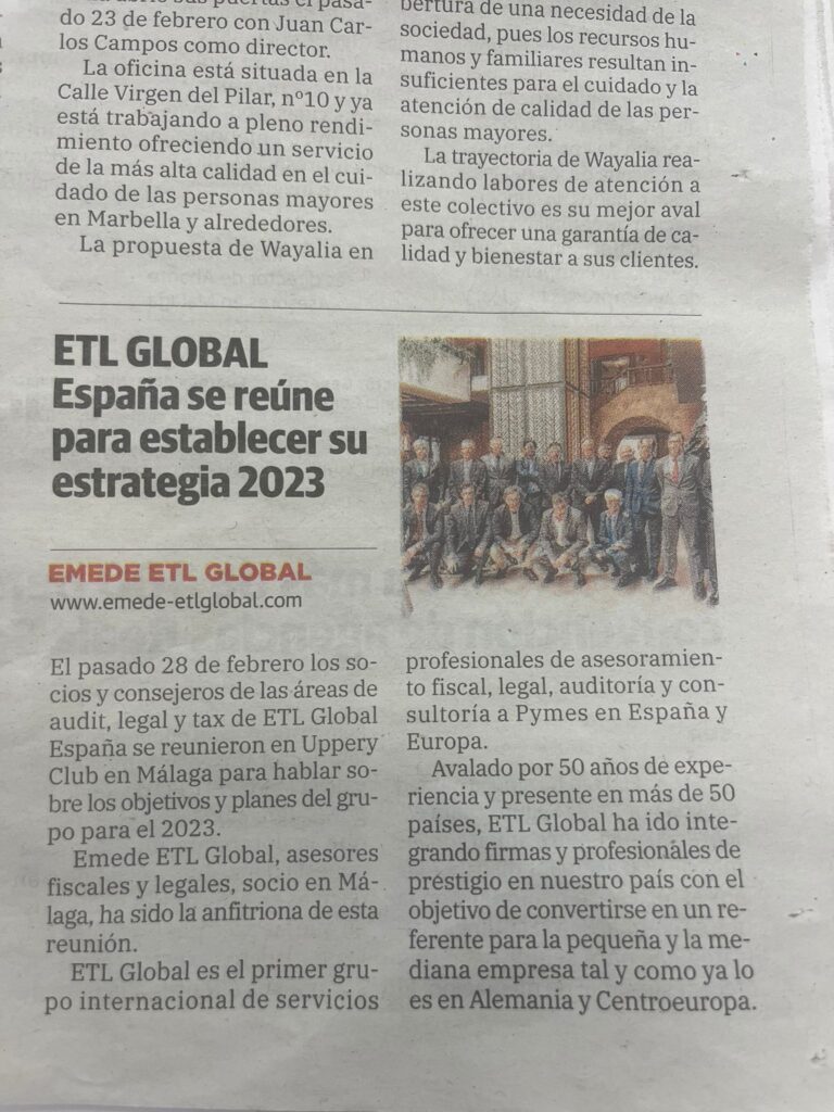 Nota de prensa