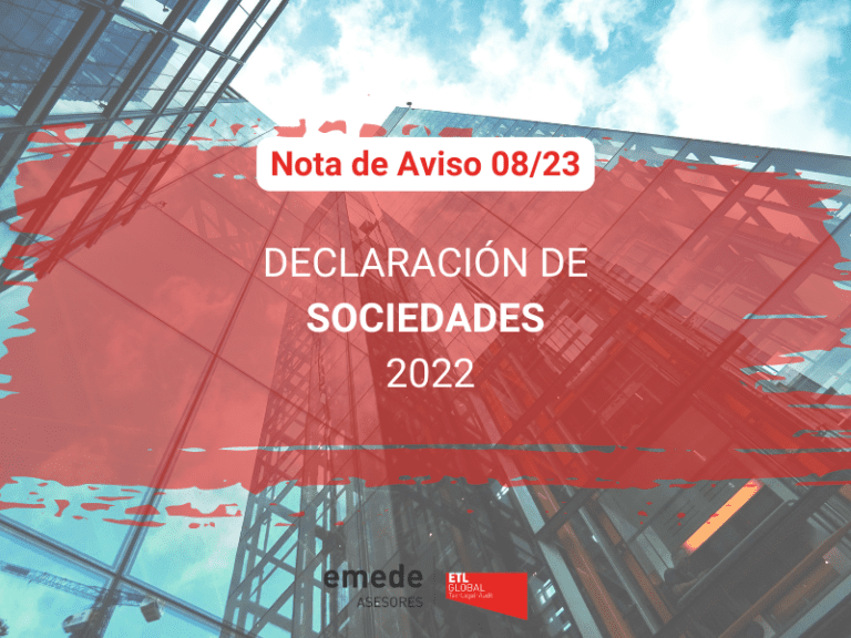 Declaración de Sociedades 2022