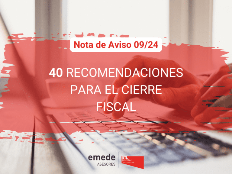 recomendaciones cierre fiscal