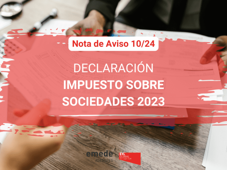 impuesto sobre sociedades 2023